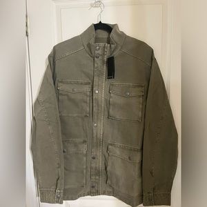 RAILS Porter Field Utility Luxury 4 Pocket Jacket - Olive Green